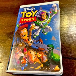 Disneys Toy Story in clamshell case on VHS
